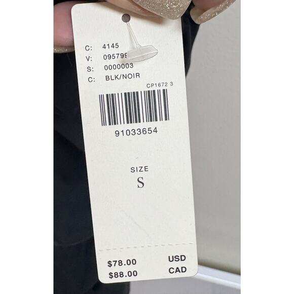 Celandine Anthropologie Black Ruched Halter Mini Dress Women’s Small NWT - Picture 4 of 5